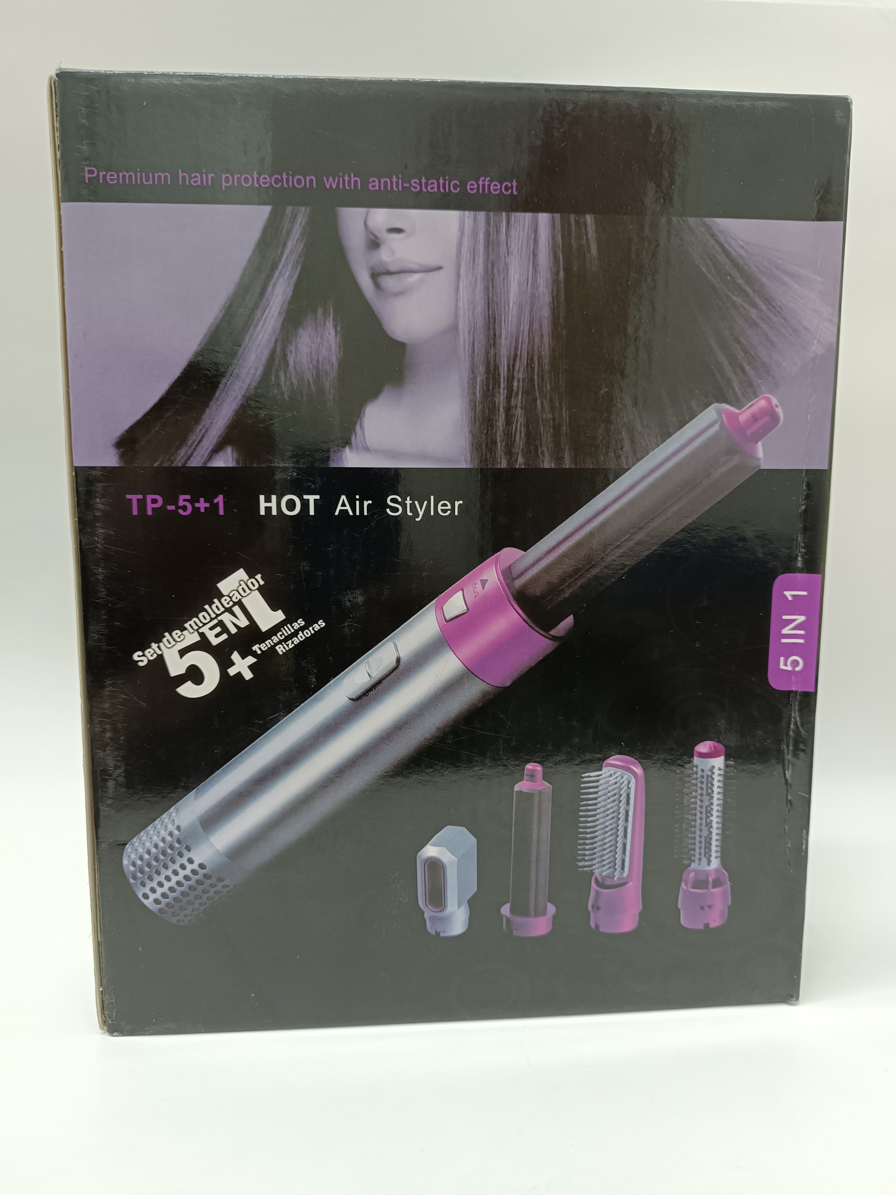 Vista 4 de Cepillo Multifuncional 5en1 Seca Cepill